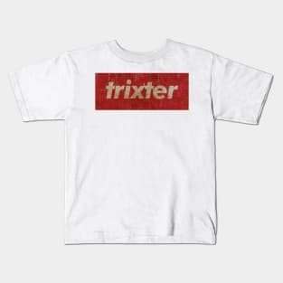 Trixter - SIMPLE RED Kids T-Shirt